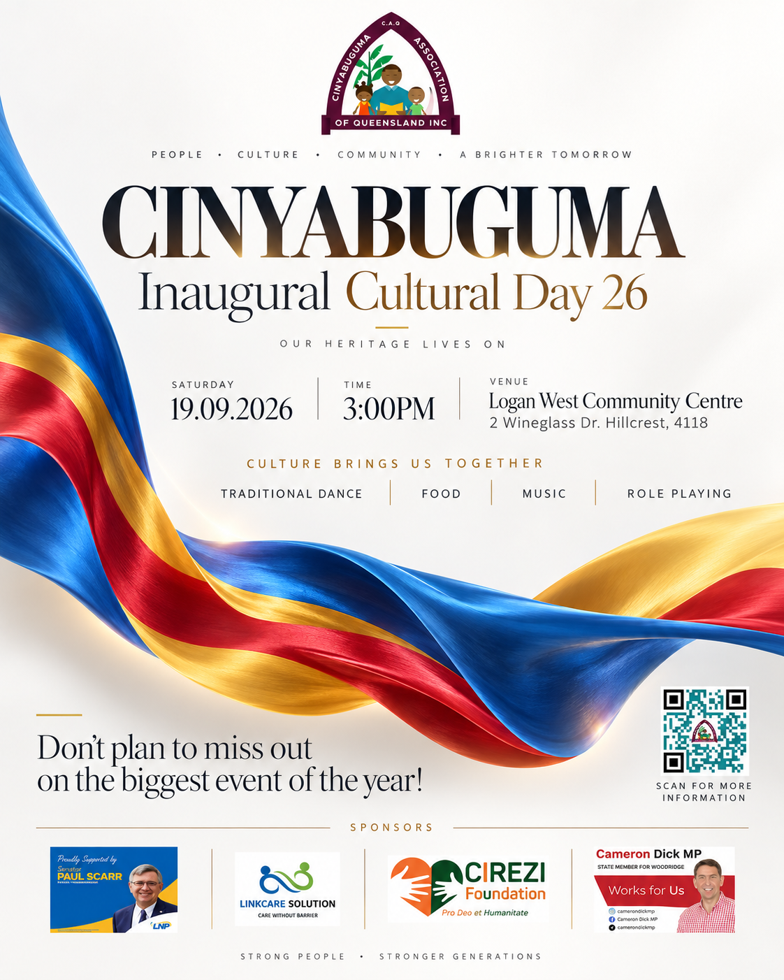 Cinyabuguma Cultural Day 2026 official poster